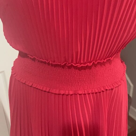 Nanette Lepore Red Asymmetrical Dress - Picture 4 of 12